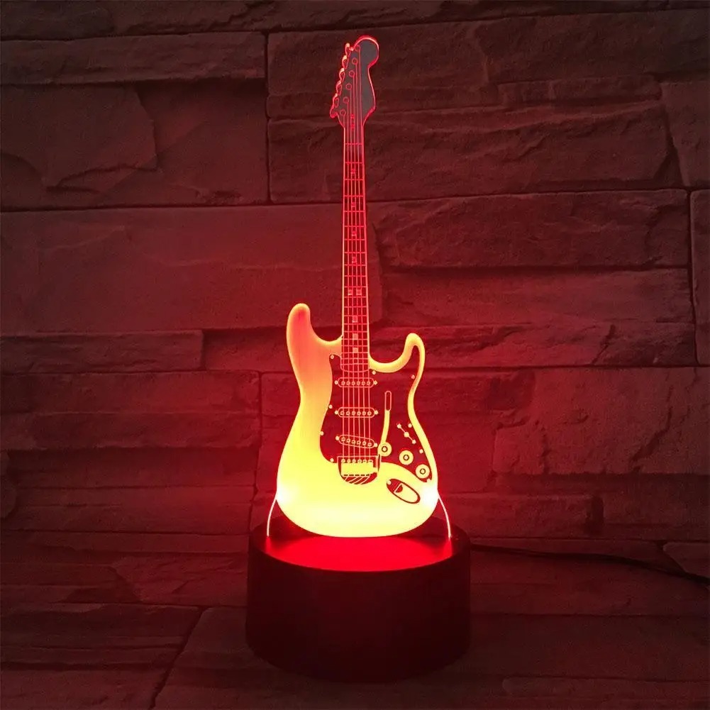 Veilleuse de nuit 3D - Guitarista™ – Une Veilleuse